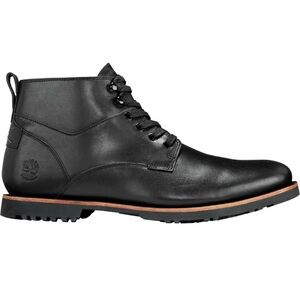 Kendrick Chukka Black Leather Men's Boots